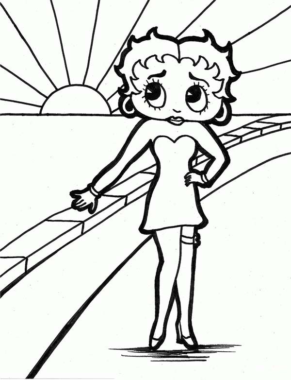 a trail into the sunset coloring pages - photo #8