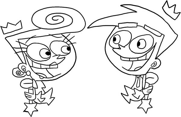 fairy oddparents coloring pages - photo #46