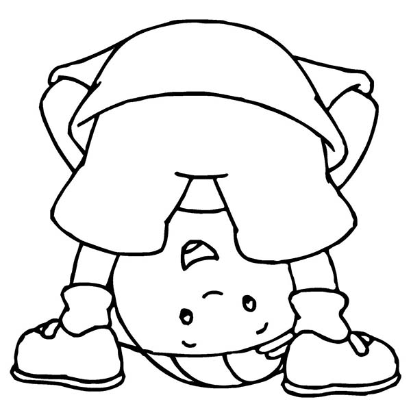 caillou and sarah coloring pages - photo #47