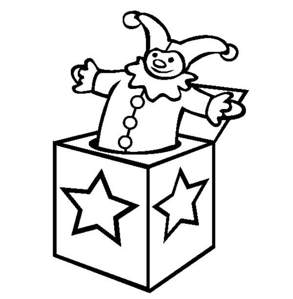 jack in the box coloring pages - photo #19