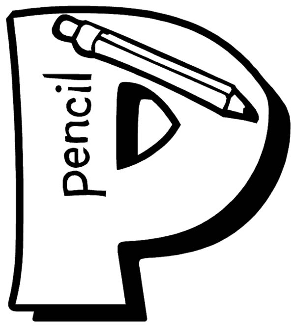 p is for penguin coloring pages - photo #41