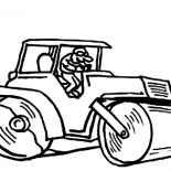 Construction, Construction Work Coloring Page: Construction Work Coloring Page