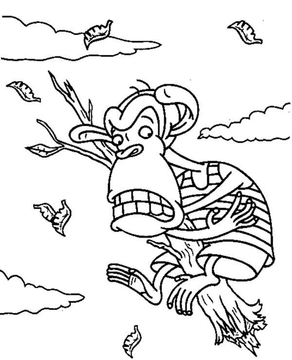 Thornberrys, : Darwin Look so Scared in the Thornberrys Coloring Page