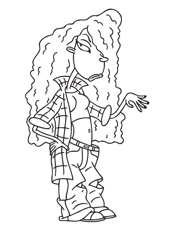 Thornberrys, : Deborah from the Thornberrys Coloring Page