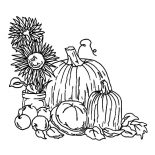 Harvests, Harvests Feast Coloring Pages: Harvests Feast Coloring Pages