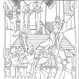 Prince Of Egypt, The Prince Of Egypt Pharaoh Captured Tzipporah Coloring Pages: The Prince of Egypt Pharaoh Captured Tzipporah Coloring Pages
