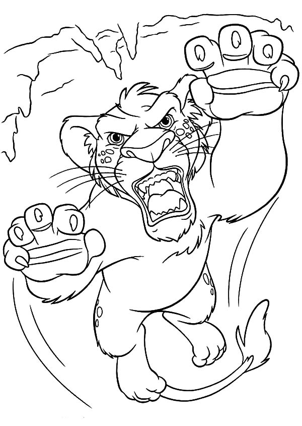 The Wild, : The Wild Ryan Pounding Coloring Pages